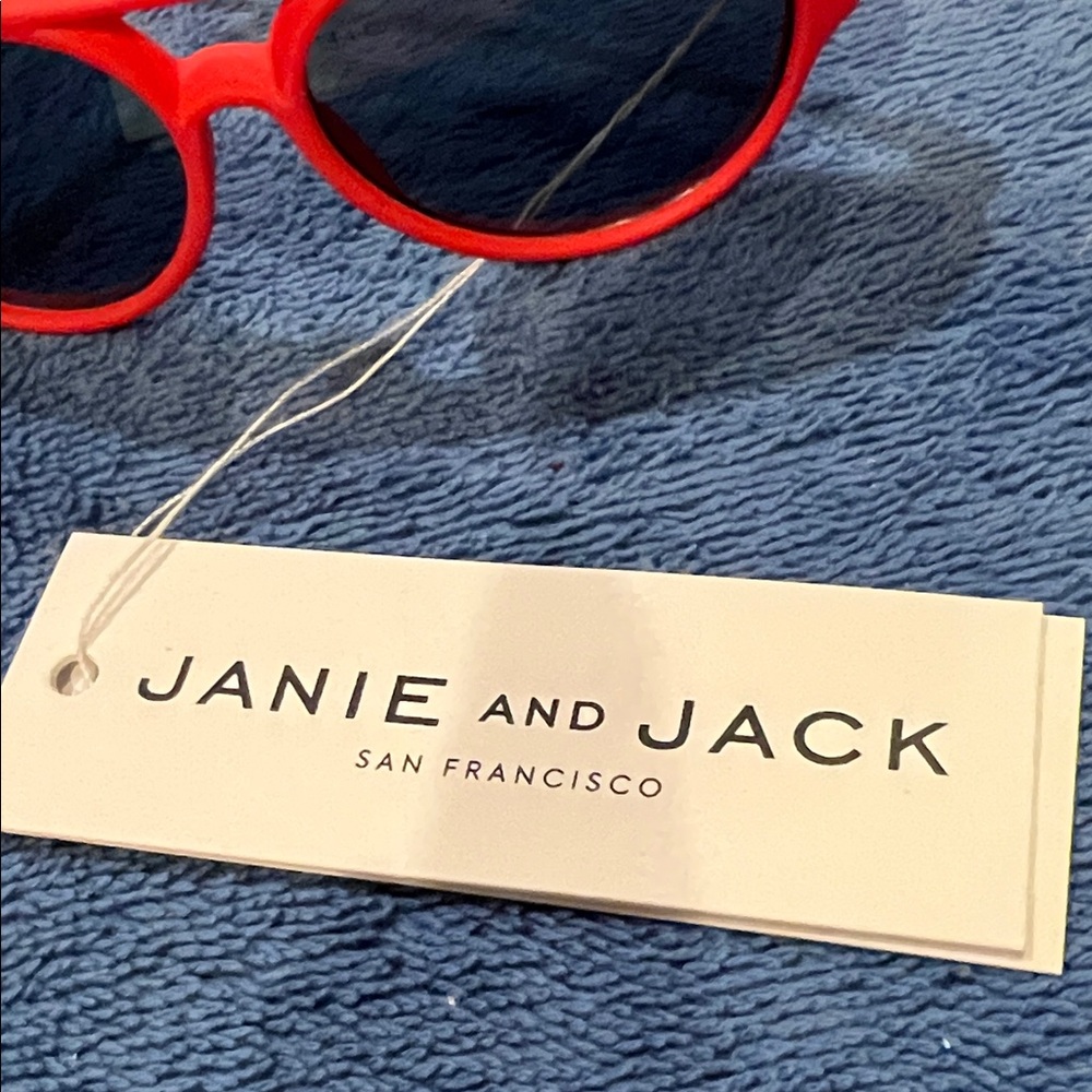 Janie and Jack Vibrant Red Sunglasses - Picture 2 of 9